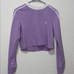 lavender adidas long sleeve